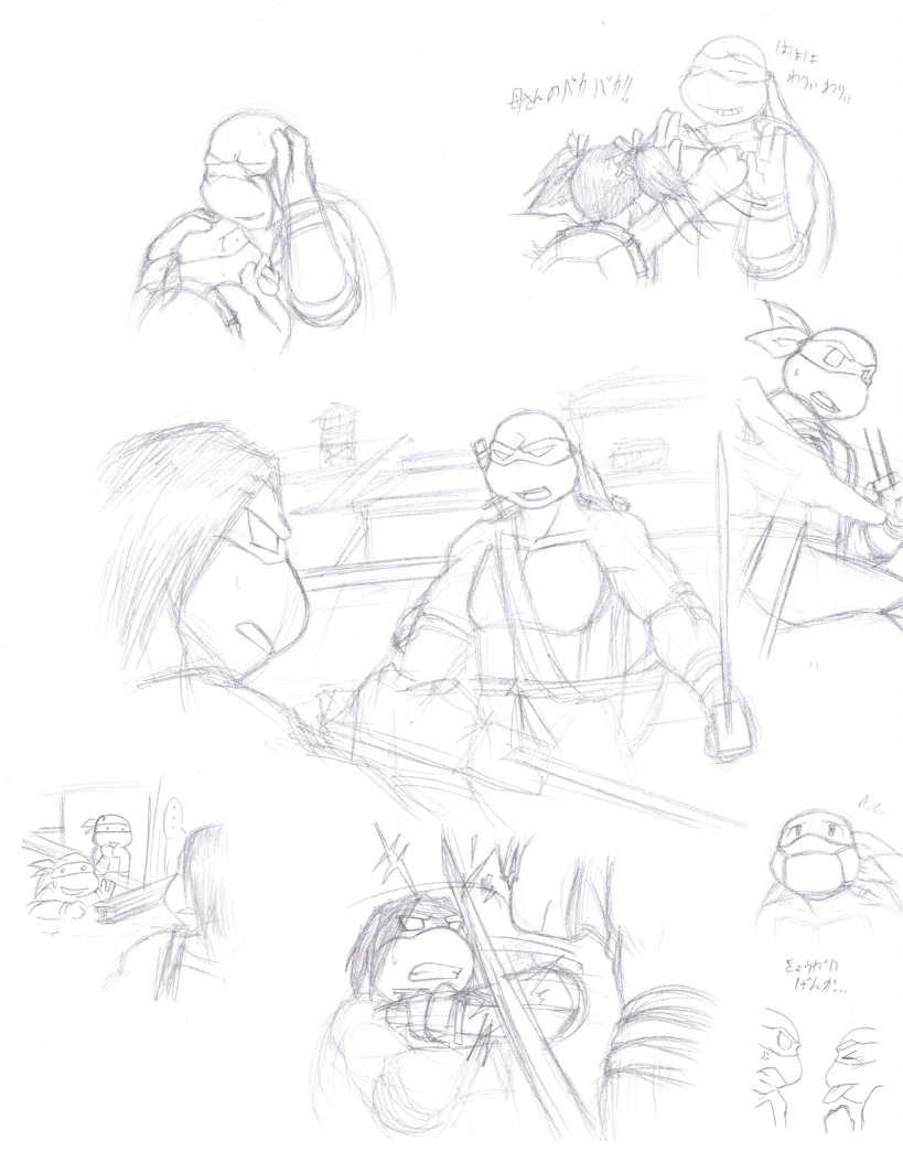 Story Sketches by Fuwa2_Kyara