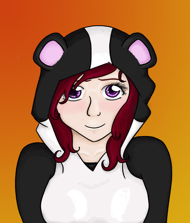 Panda Girl by FuzzyMuffin