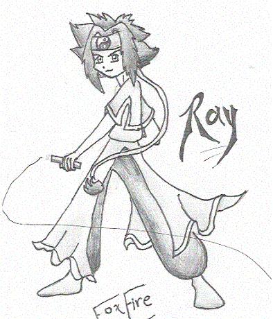 a VERY strange looking Ray (Rei) *for coolartist* by fFox__fFire