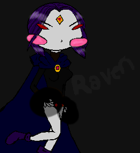 mad chibi Raven by facelift