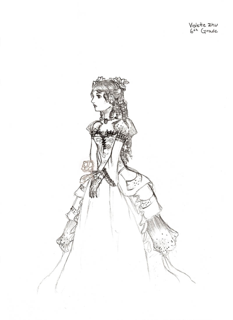 Victorian lady by faerwin