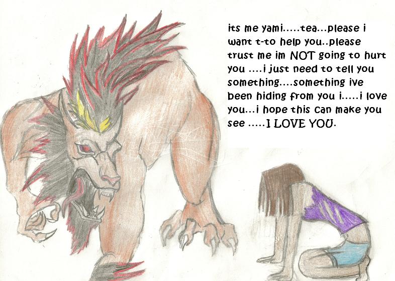 request for iluvatem werewolf yami by fairywarrior