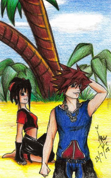 Sora and Naera - request by fairywarrioress