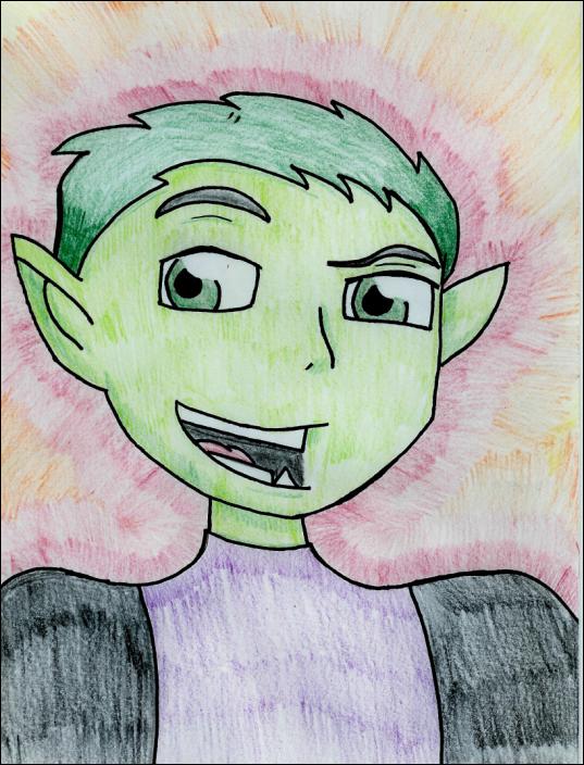 Another pic of Beastboy!! by fart_squisher