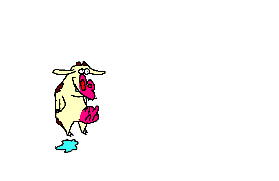 Cow from cow and chicken by fatthatt