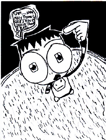character from Johnny homicidal Maniac! by firedemon
