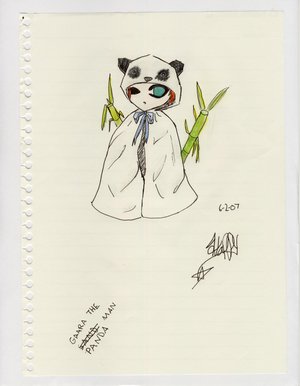 Gaara chibi panda by firefoxfireball101
