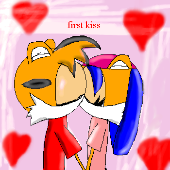 first kiss by flamefox