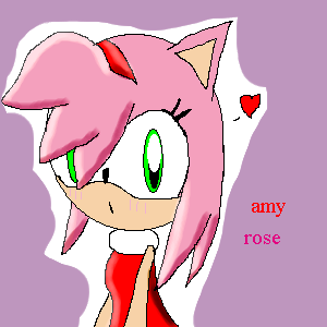 amy rose again by flamefox