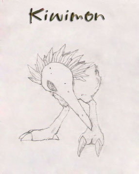 Kiwimon by flamekitty84