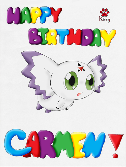 Birthday Calumon by flamekitty84