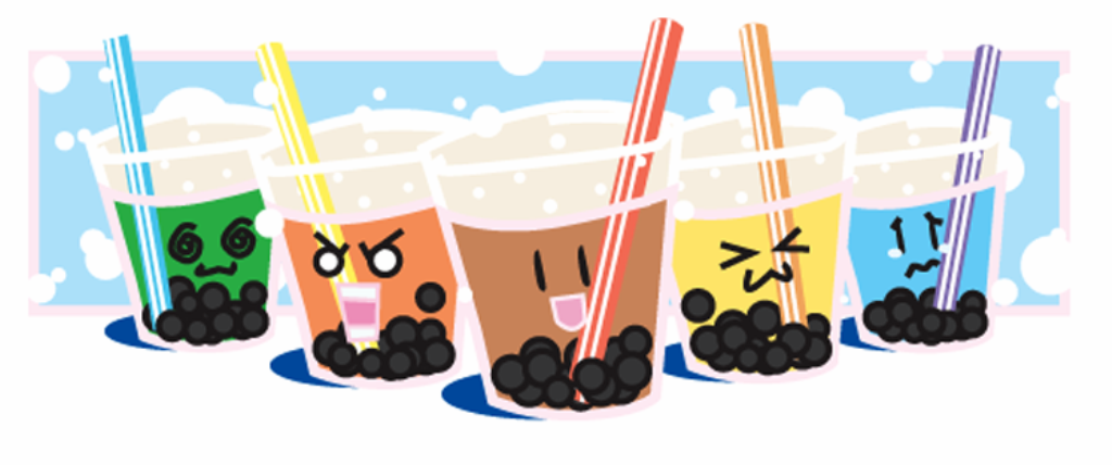 Bubble Tea Mascots &lt;3 by flamingurl