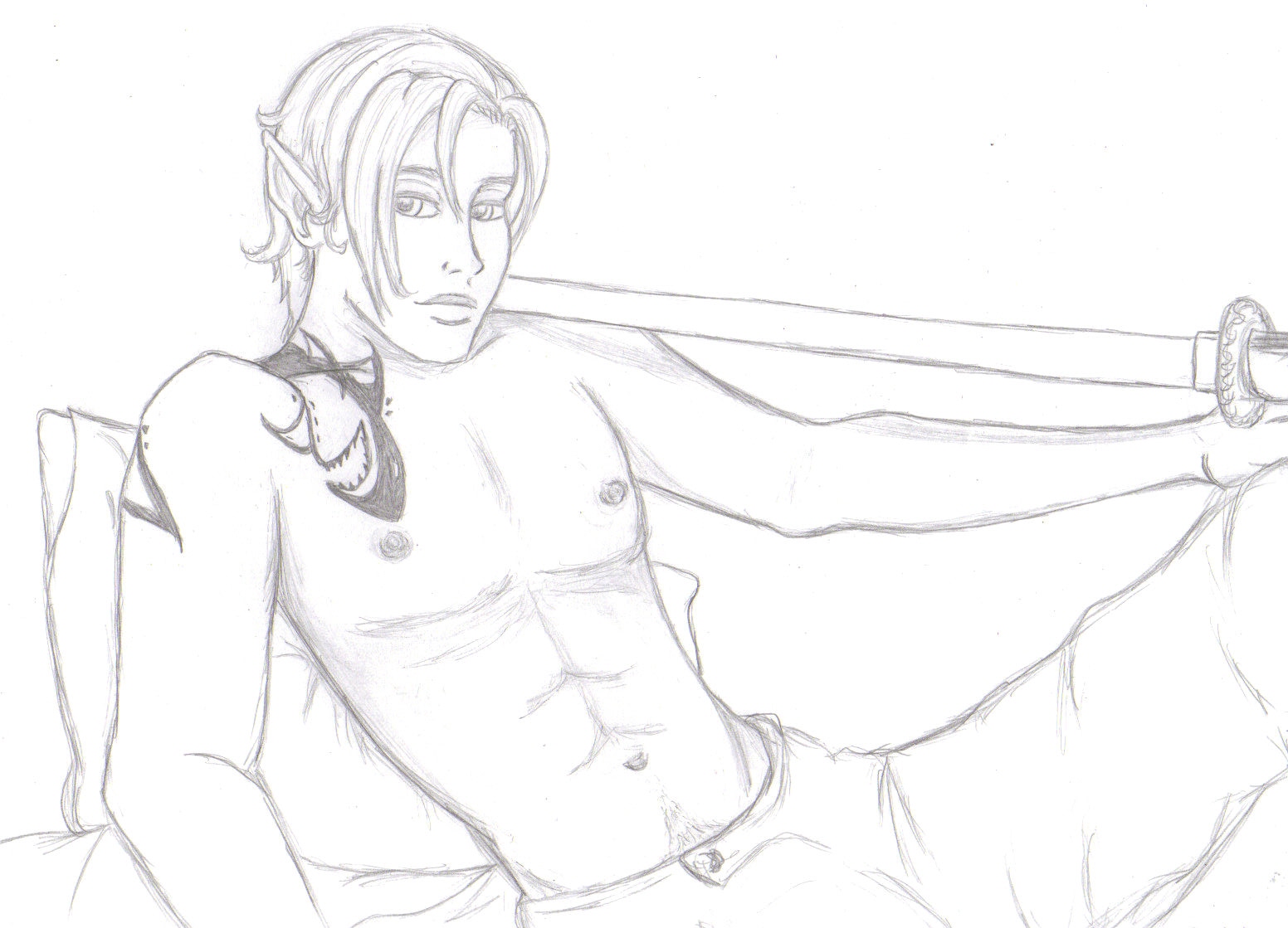 Elf Prince by flammable