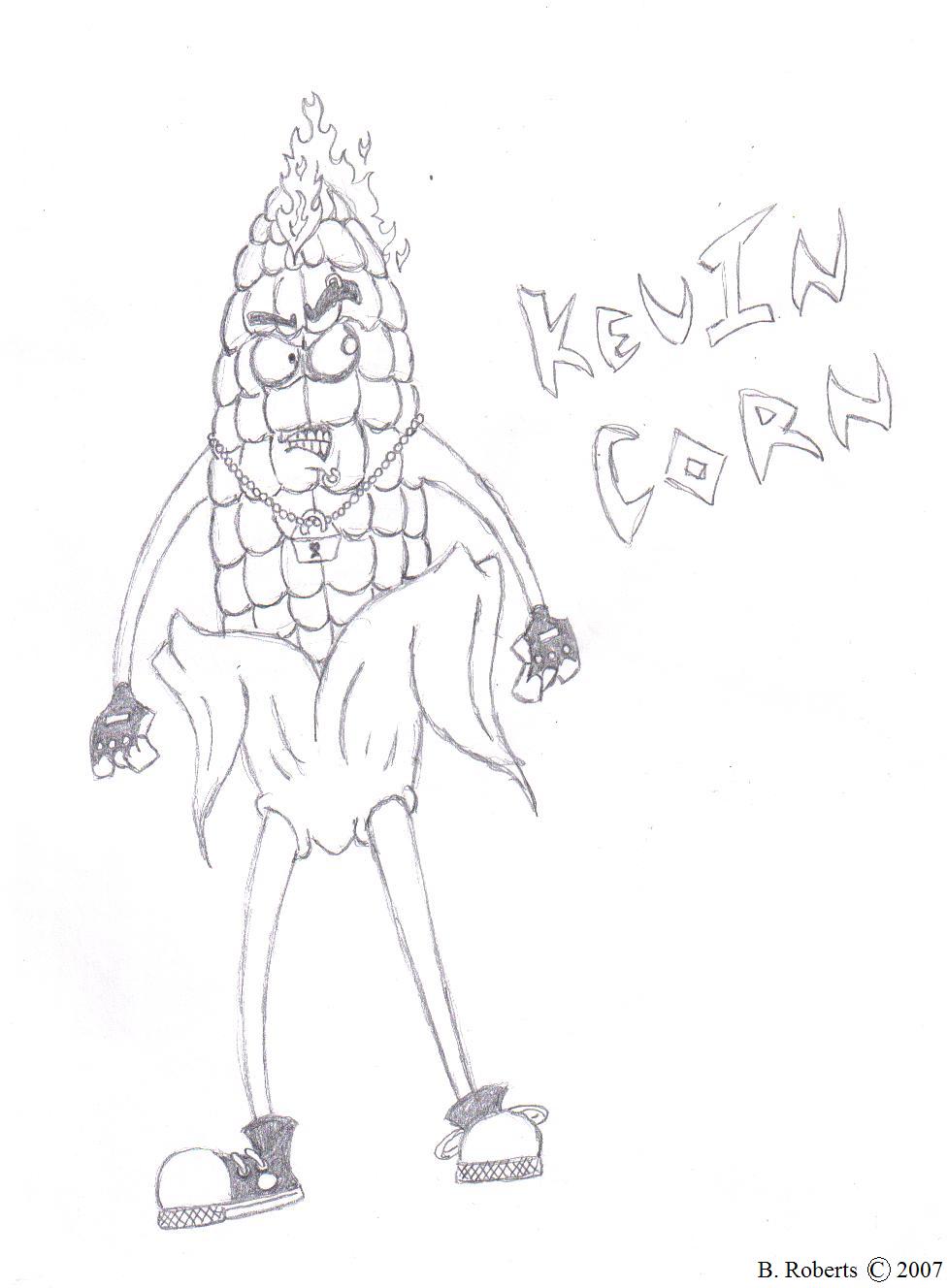 Kevin Corn!!!! by flammingcorn