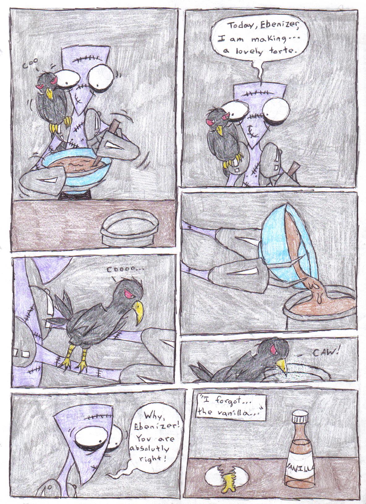 Icharus, The Torte (page one) by flammingcorn