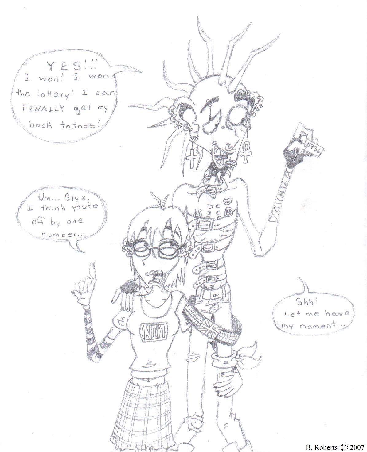 Request for gothic_genie part deux! by flammingcorn
