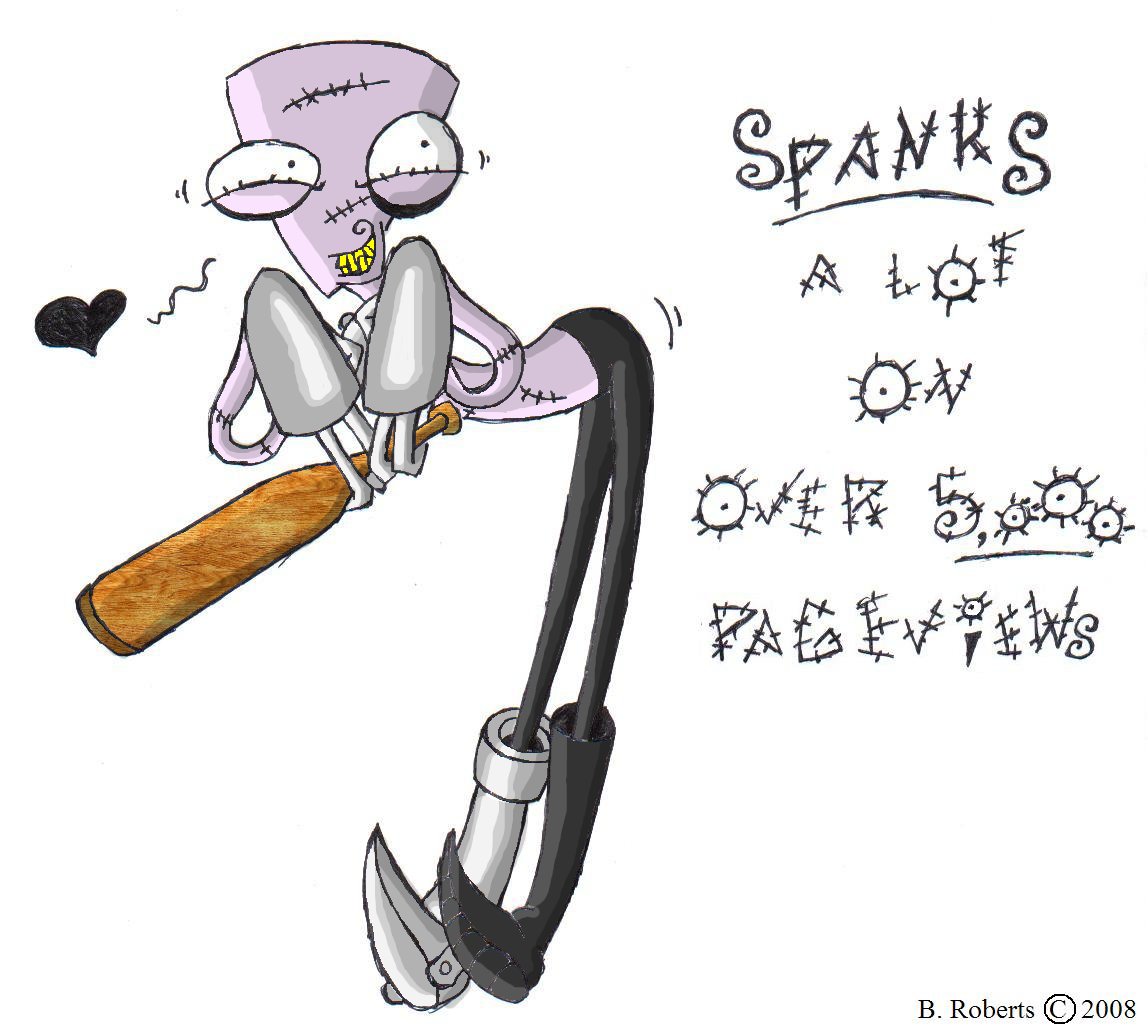 Spanks a lot... by flammingcorn