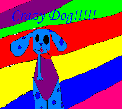 crazy dog by fluffyrabbit777