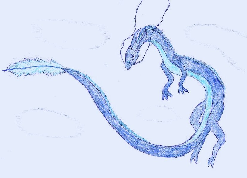 Spirit Dragon of Water by flyingeagle13