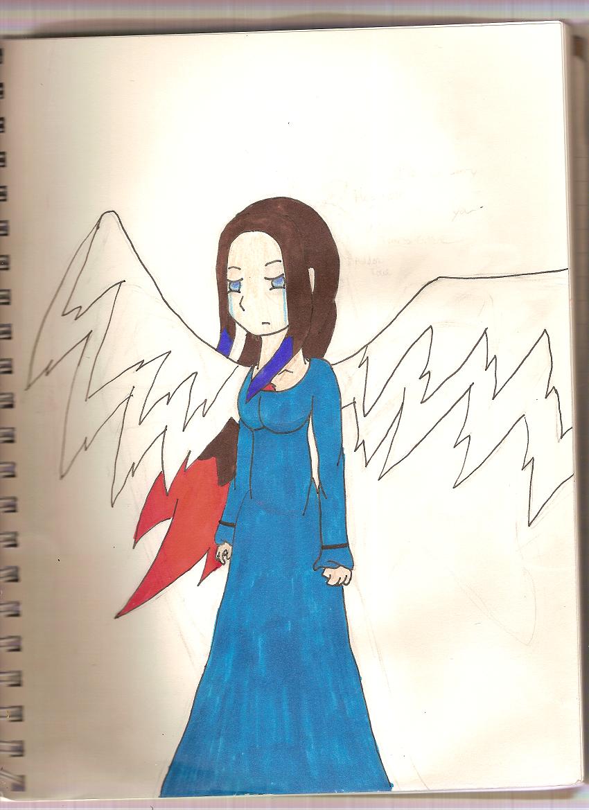 Kamiya as an angelOo by fmaghostwolf