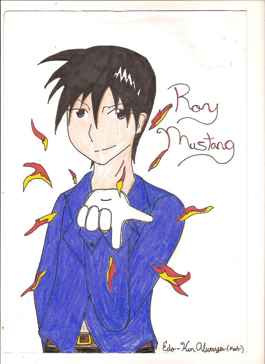 Roy Mustang by fmaghostwolf