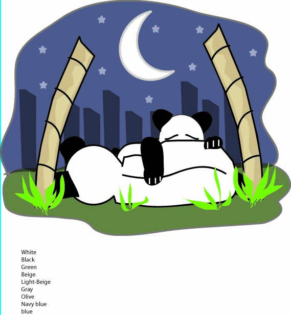 Panda Nights by fmaghostwolf