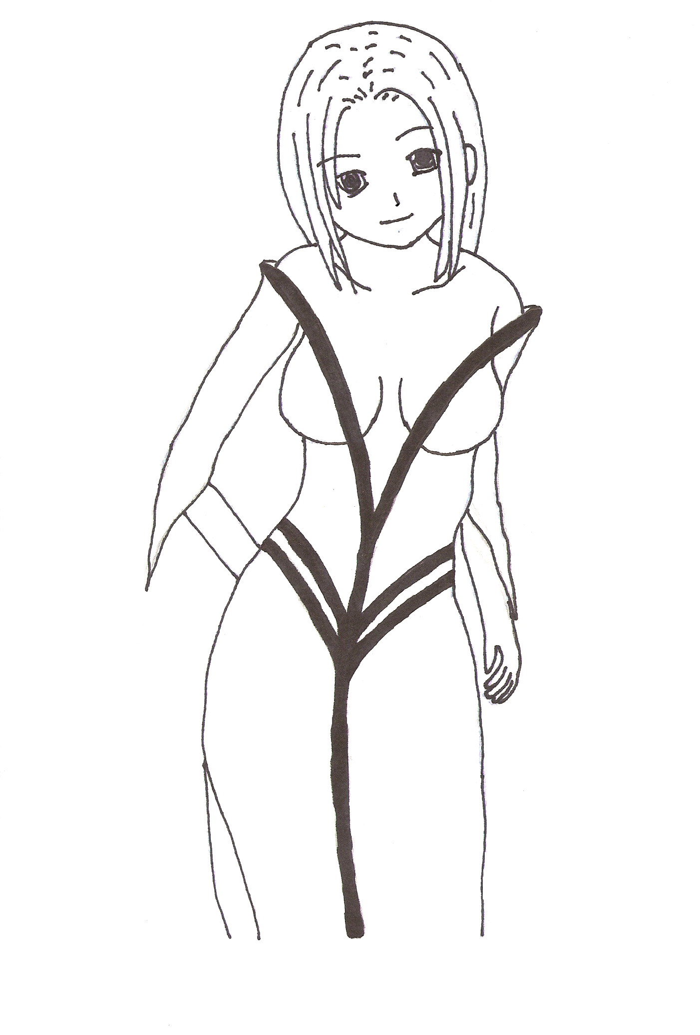 Estelle Concept (Uncolored) by forevereternal09