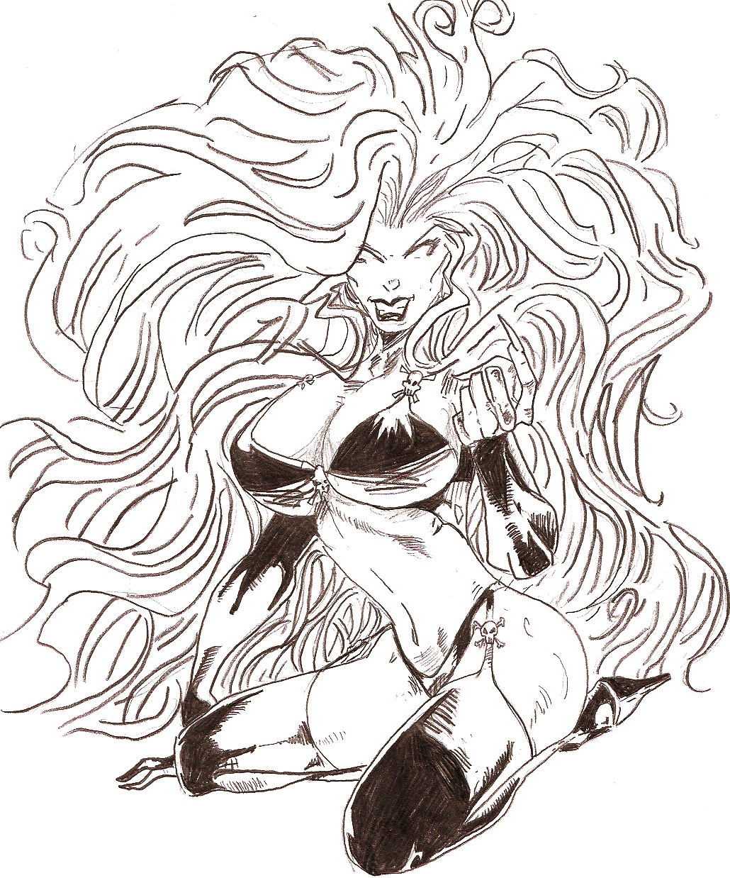 Lady Death by fortuneteller
