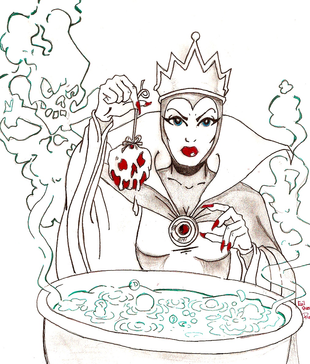 Evil Queen by fortuneteller