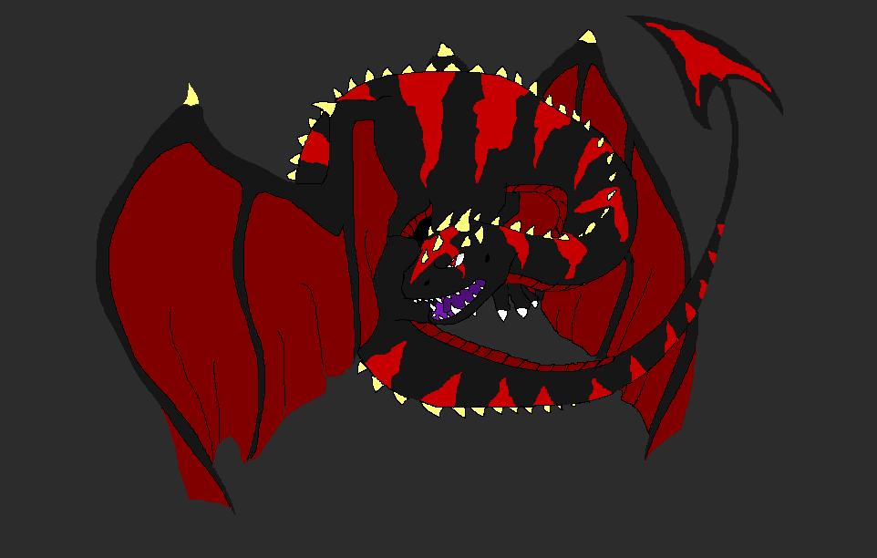 13: Dragon of darkness by foxwhisperer
