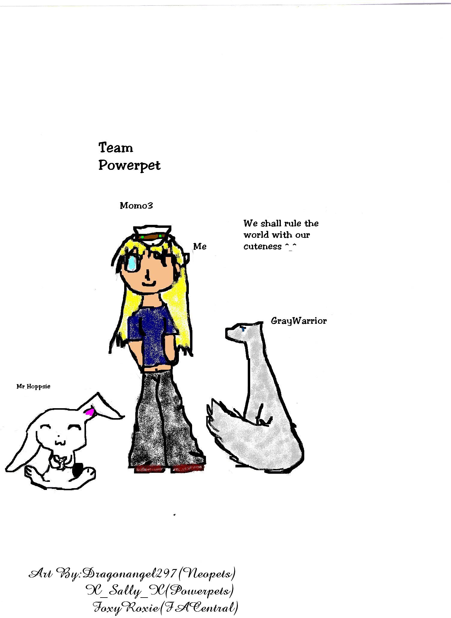 Team Powerpet by foxyroxie