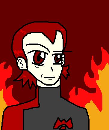 Maxie Standing In Flames by freakishly_there