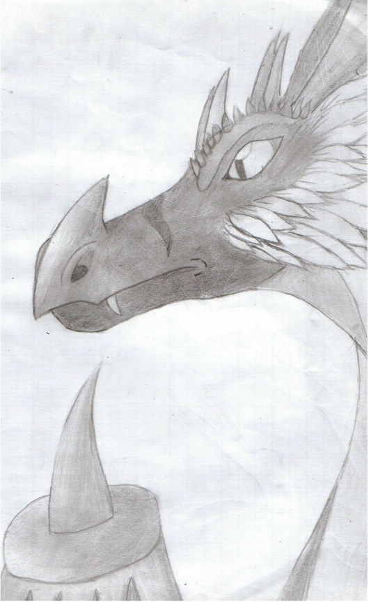 dragon face by freyaloi