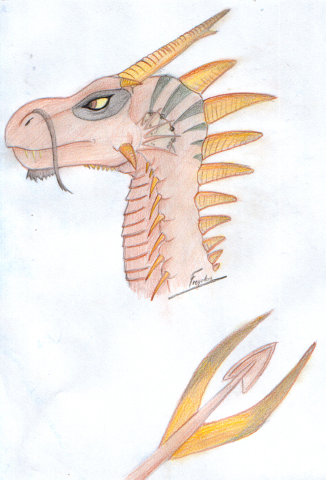 rude as a dragon by freyaloi