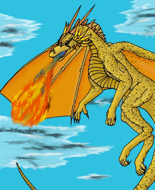 Zerra dragon forme by freyaloi