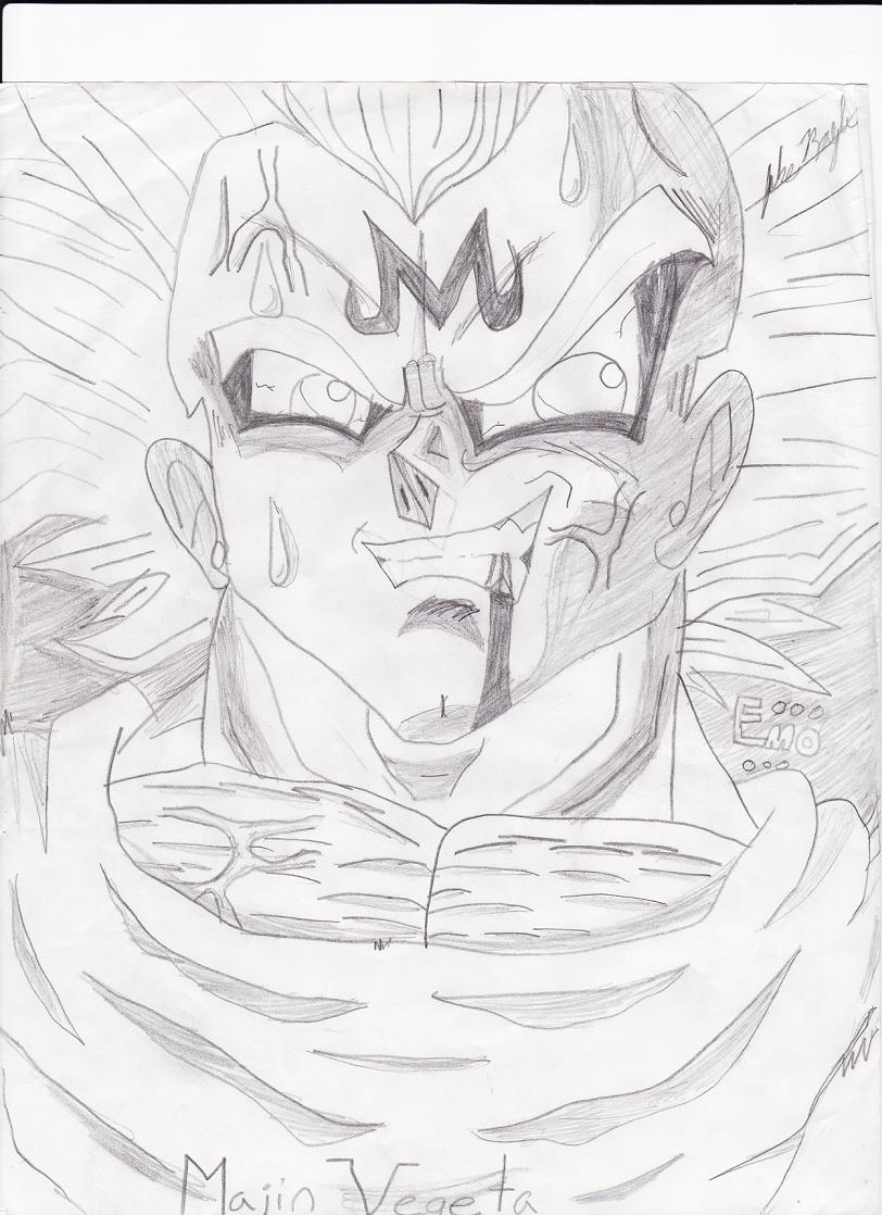 Majin Vegeta by fullnarutoZ