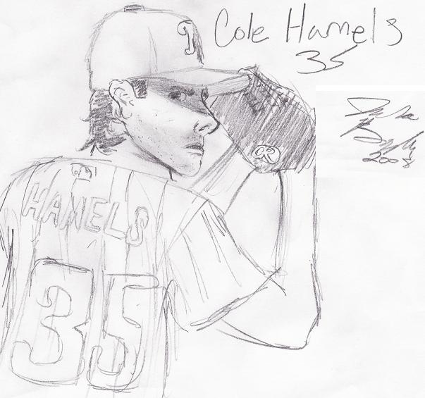 cole hammels phillies by fullnarutoZ