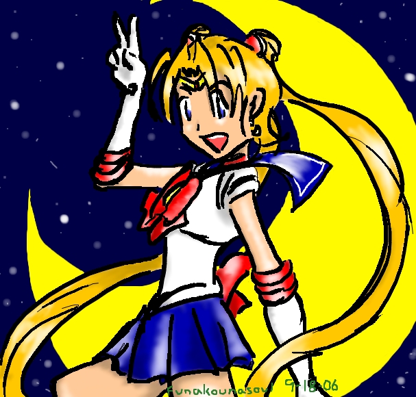 Go Classic Sailor Moon by funakounasoul