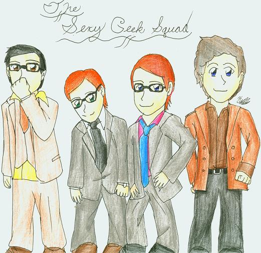 The Geek Squad by fuzzyavalanchefob