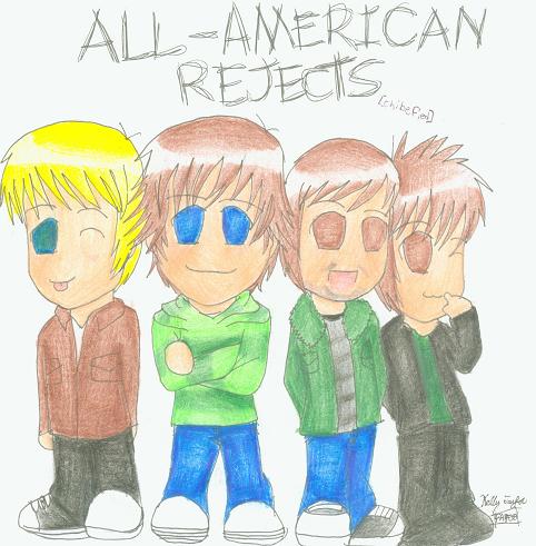punk_Jimmy's Request- All American Rejects Chibis by fuzzyavalanchefob