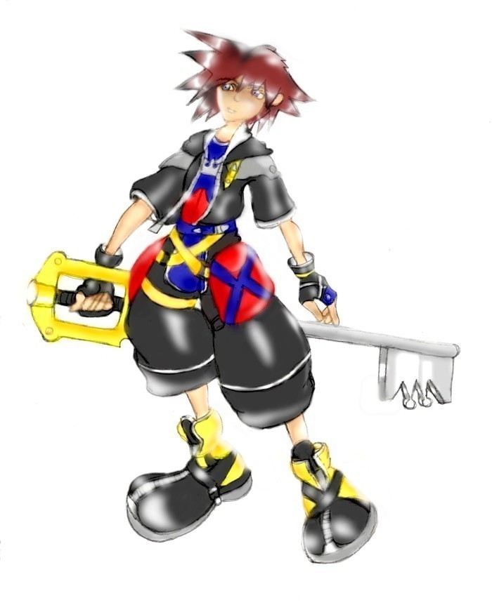 Sora’s Finally in Color by G-WOLF