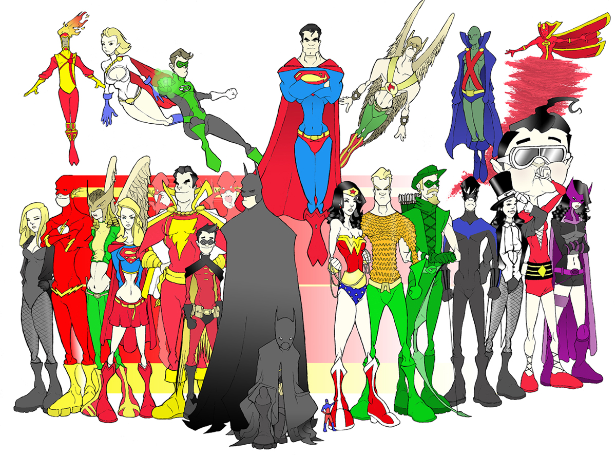 DC Nation - Now In Full Colour! by G76