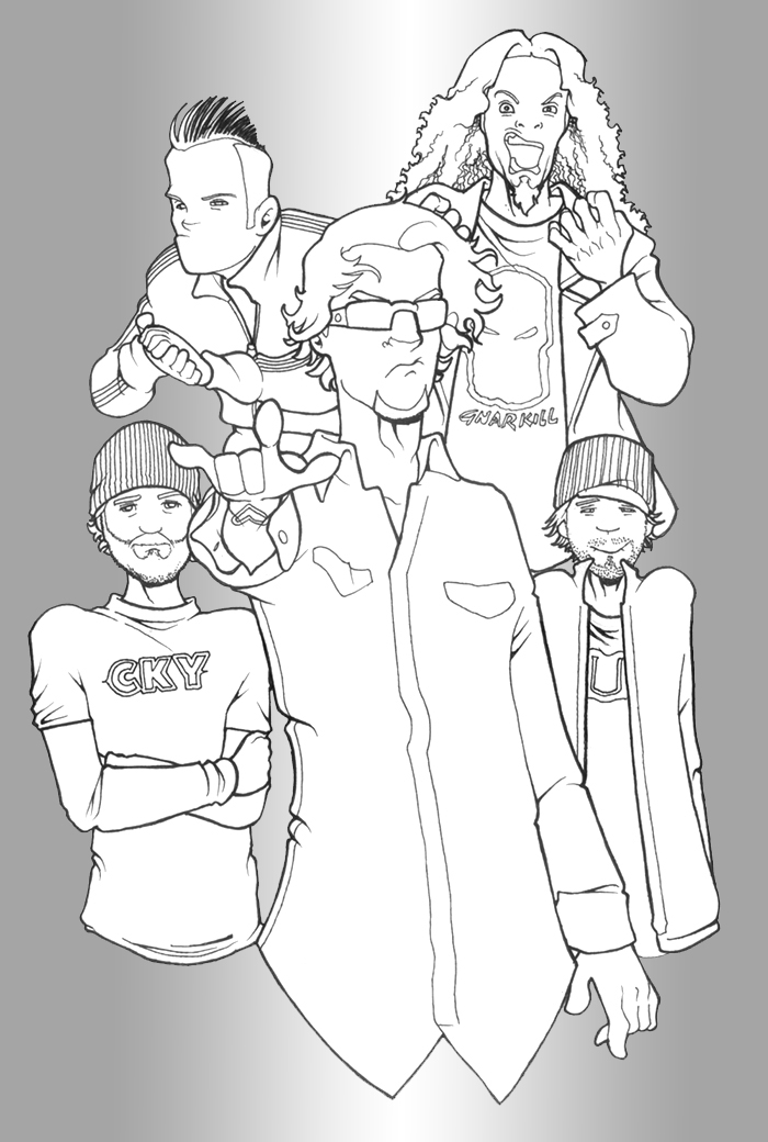 The King and His Crew by G76
