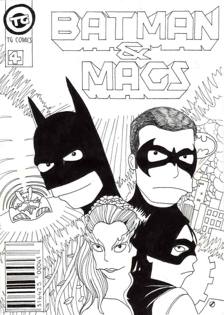Batman &amp; Mags - Cover by G76