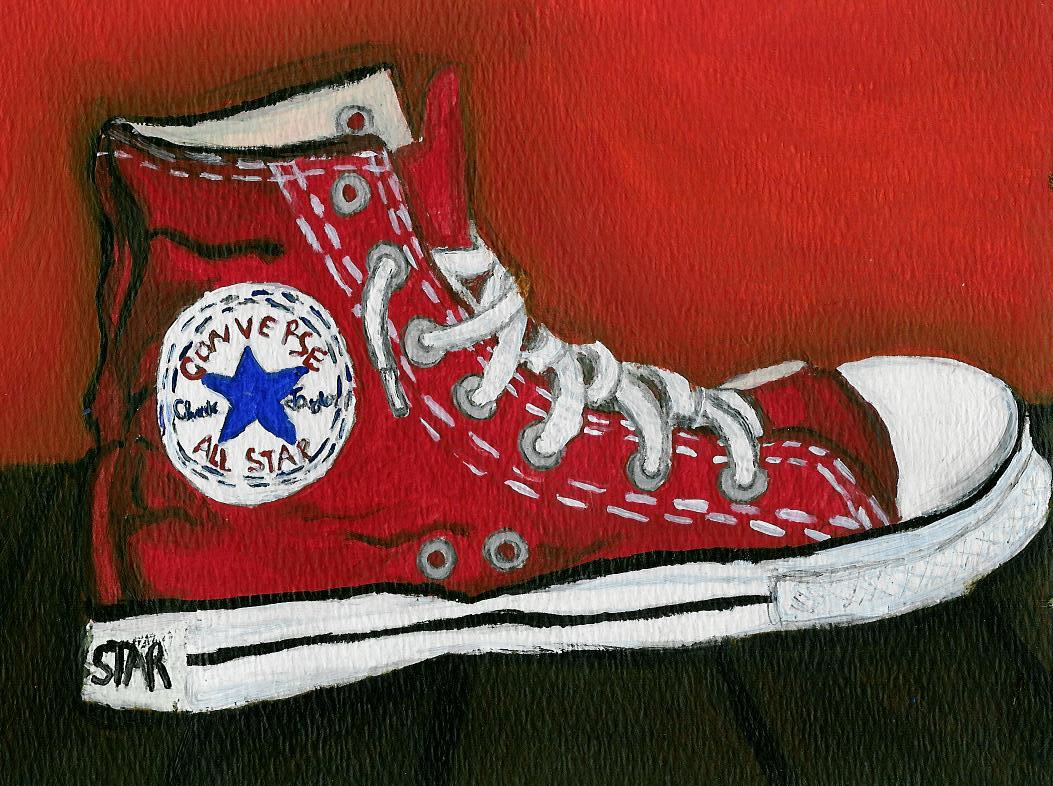 Converse All Star Painting by G_A_M