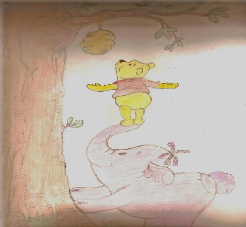 Winnie and the heffalump Lumpy by G_lady24