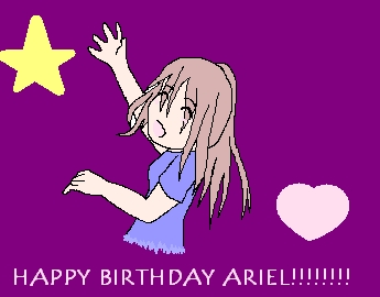 HAPPY BIRTHDAY ARIEL! by GaaraLover