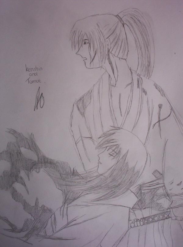 Kenshin and Tomoe by Gaara_Fan