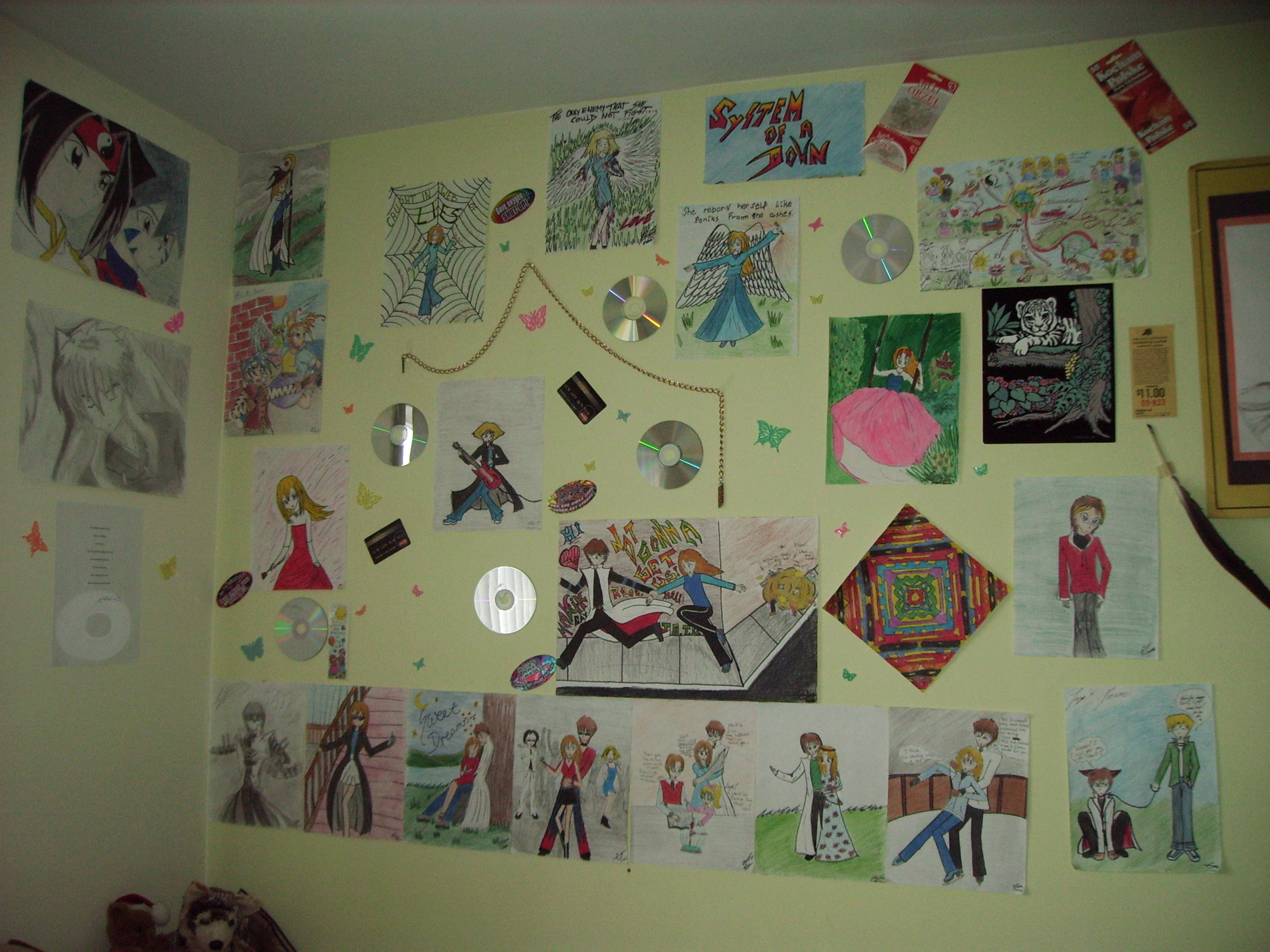 My artistic wall by Gabriella23