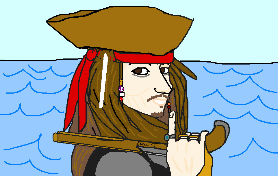 Capitan Jack Sparrow by Gabriella23